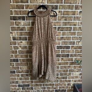 Maurices Zebra Print Halter Top